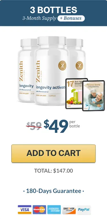 Longevity Activator Buy 3 Bottles